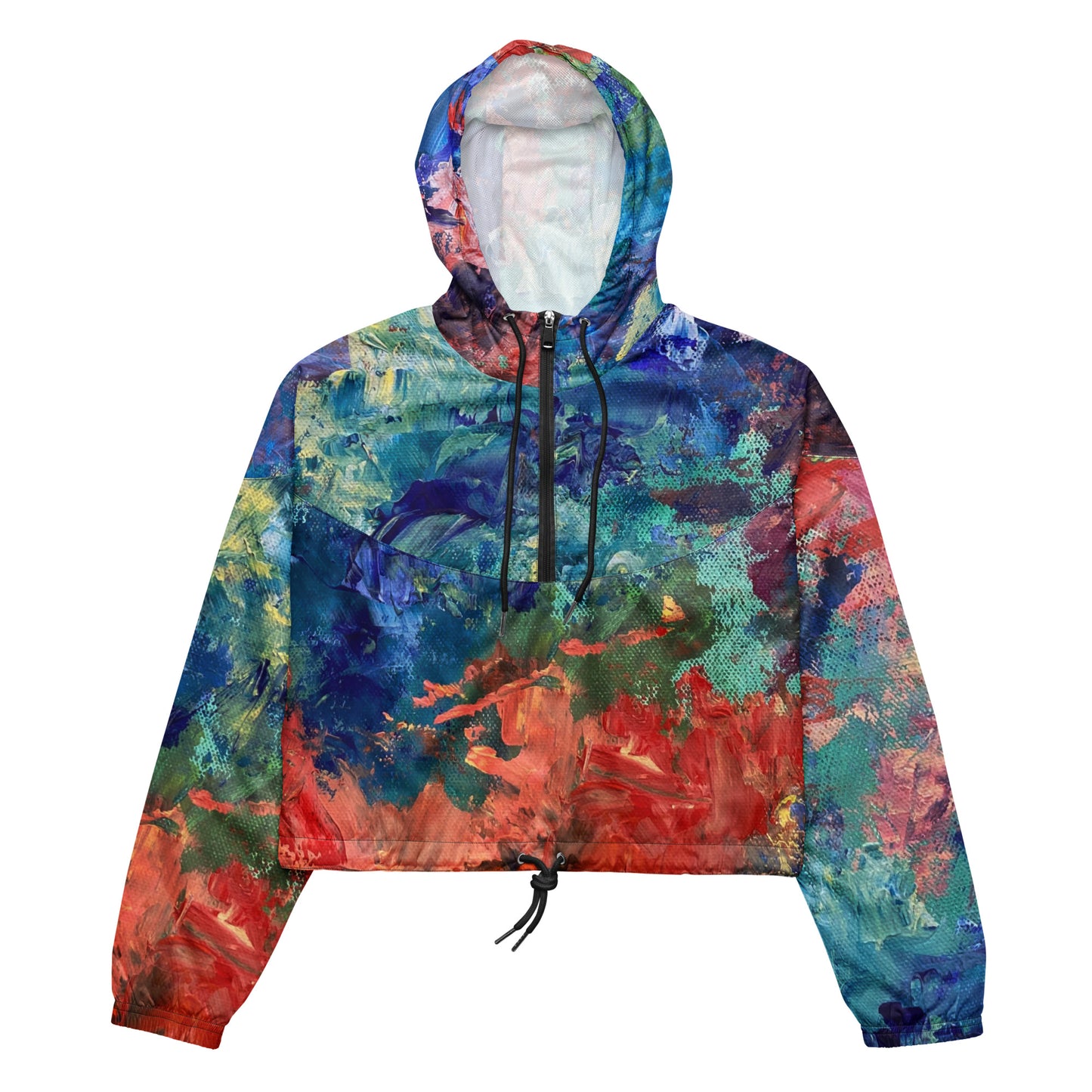 Women’s cropped windbreaker