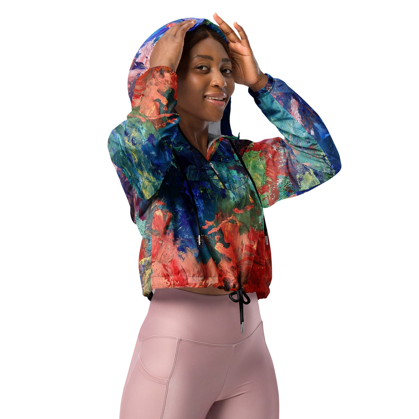 Women’s cropped windbreaker