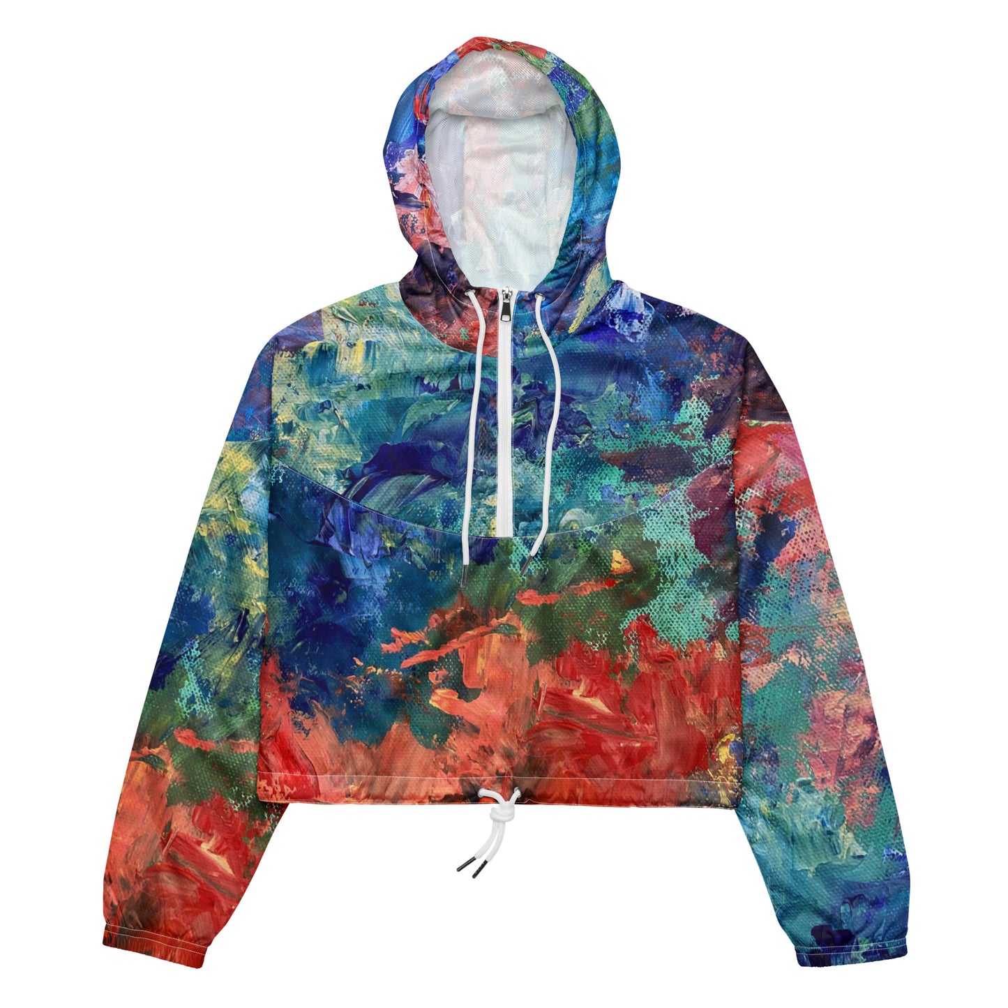 Women’s cropped windbreaker