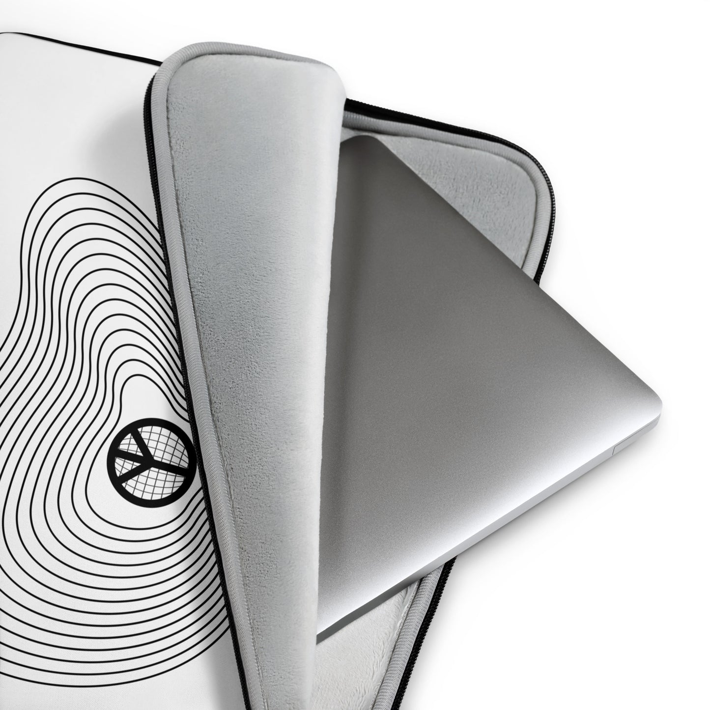 Peace Wavelengths Laptop Sleeve