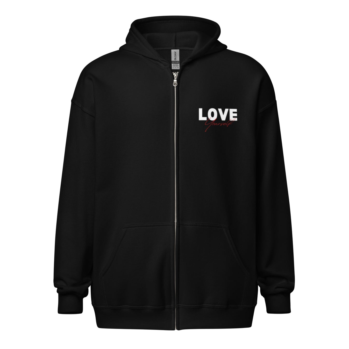 Love Yourself heavy blend zip hoodie