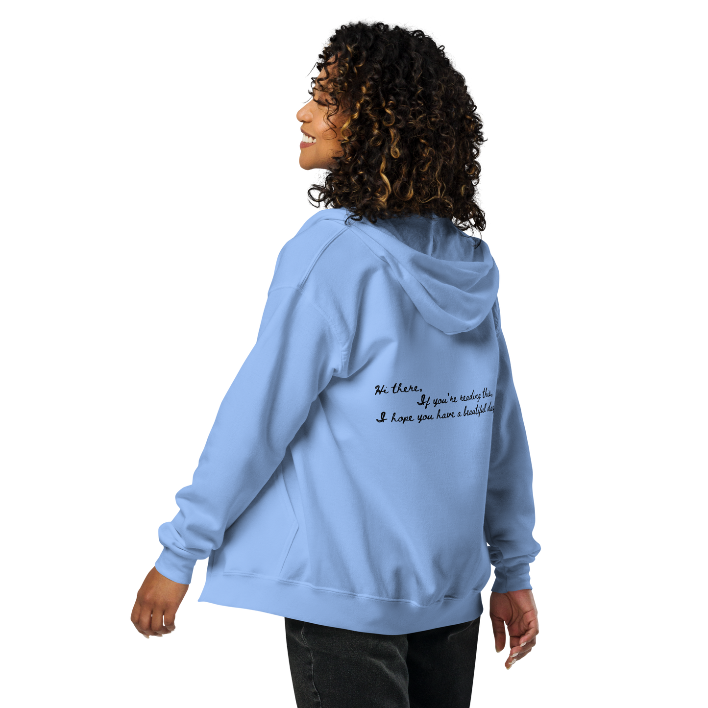 Have a Beautiful Day Unisex Zip Hoodie