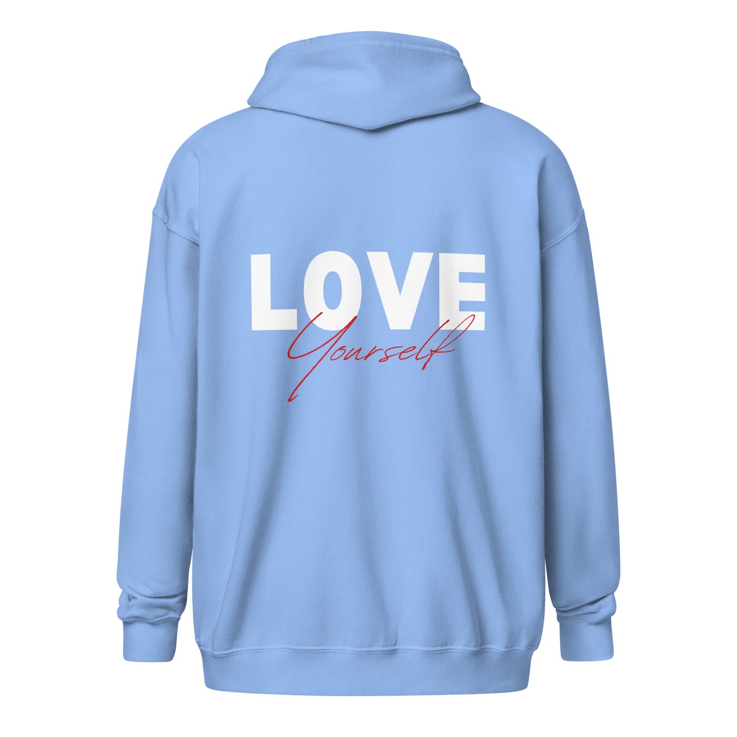 Love Yourself heavy blend zip hoodie