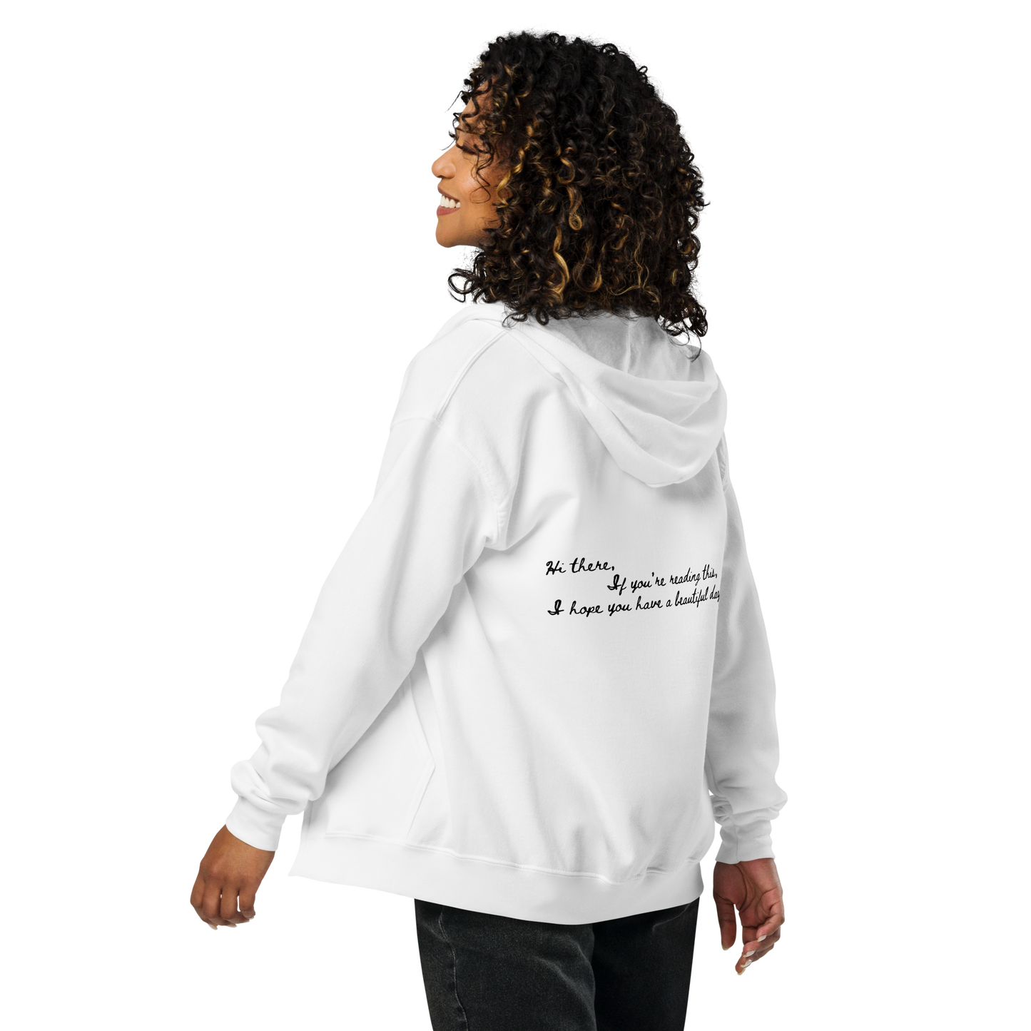 Have a Beautiful Day Unisex Zip Hoodie