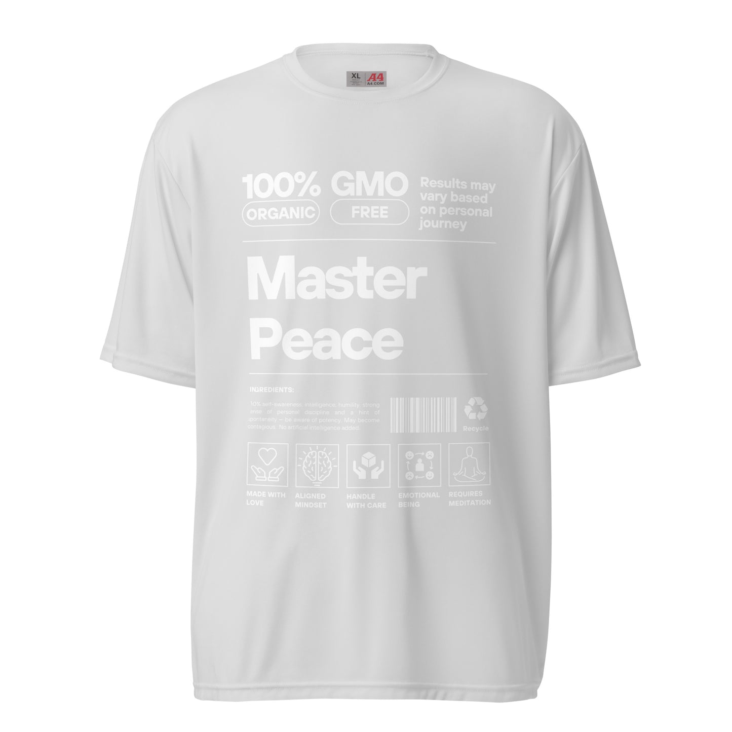 Master Peace Recipe crew neck t-shirt