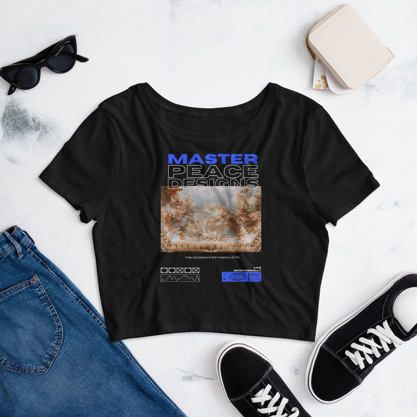 Master Peace Crop Tee